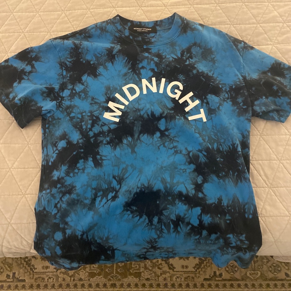 Midnight Studios Tie-Dye Logo - Blue